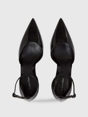 Calvin klein shop patent pumps