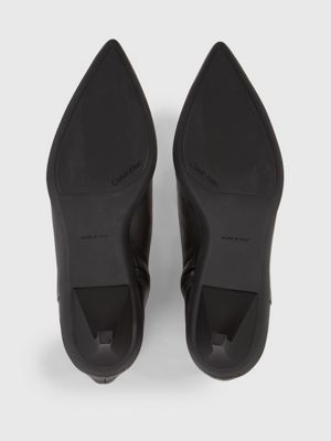 Calvin klein outlet black ankle boots