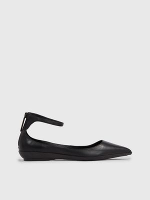 Ballerinas leather sale