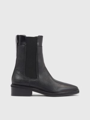 Black chelsea ankle booties online