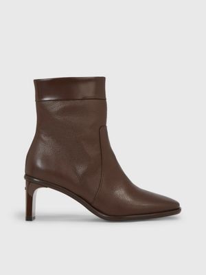 So Fashionable Ankle Boots Butter-soft Suede Calvin Klein Booties