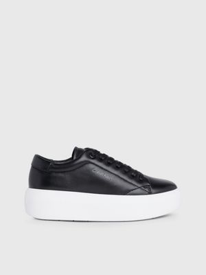 Calvin Klein - Zapatillas Mujer Vulcanized Flatform Essential Mono 1030  Negro - Ryses