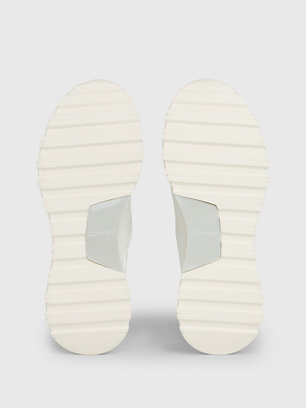 white sneakers für damen - calvin klein