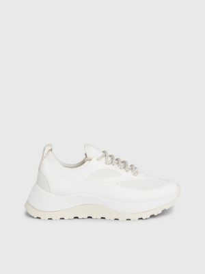 Calvin klein deals womens white trainers