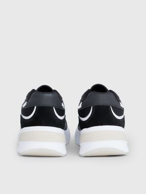 black/white trainers for women calvin klein