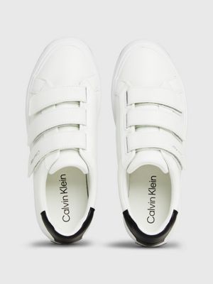 Leren klittenband sneakers Calvin Klein HW0HW01909YBR