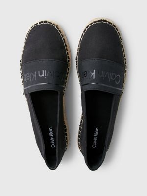 black canvas espadrilles for women calvin klein