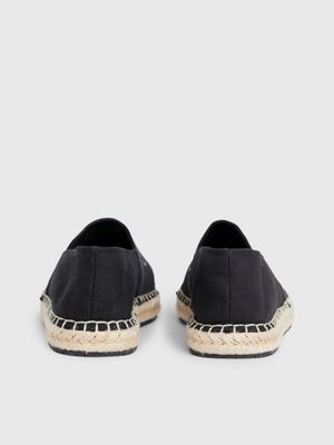 black canvas espadrilles for women calvin klein