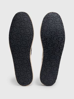 black canvas espadrilles for women calvin klein