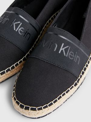 black canvas espadrilles for women calvin klein