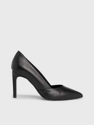 Calvin Klein, Shoes, Calvin Klein Brady Pump Silver Metallic Womens 85  Pointed Toe Heel