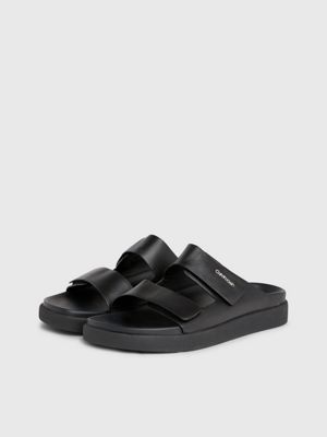 Leren sandalen Calvin Klein HW0HW01954BEH