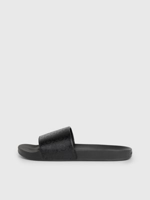 Calvin klein cheap black sliders