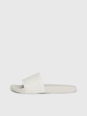calvin klein sliders grey