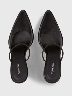 Calvin klein hot sale mule heels