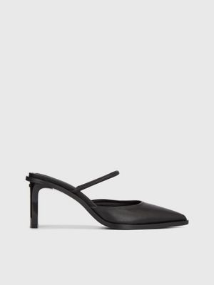 Calvin klein discount block heel pumps