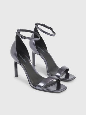 Calvin klein black outlet strappy heels