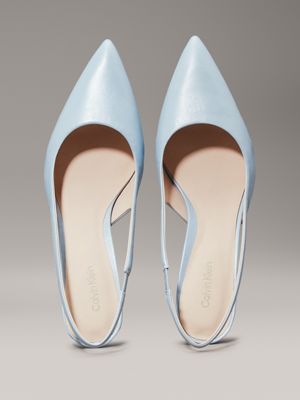 Leather Slingback Pumps Calvin Klein® | HW0HW02069CYV