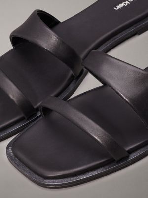 Sandalen aus Leder Calvin Klein HW0HW02071BEH