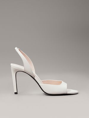 Leather Stiletto Sandals Calvin Klein HW0HW02124YBT