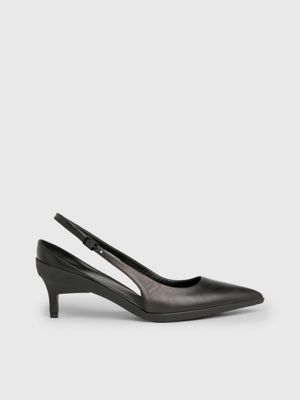 Calvin klein leather clearance pumps