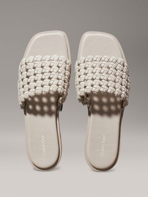 sand pebble woven sandals for women calvin klein