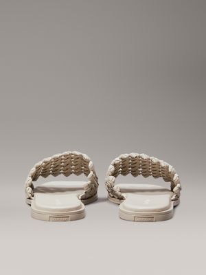 sand pebble woven sandals for women calvin klein