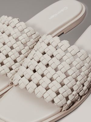 sand pebble woven sandals for women calvin klein