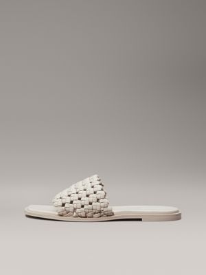 sand pebble woven sandals for women calvin klein