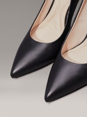 Leather Stiletto Pumps Calvin Klein HW0HW02171BEH