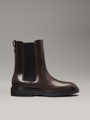 Black and brown chelsea boots best sale