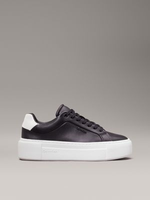 Plateau Sneakers aus Leder Calvin Klein HW0HW02202BEH