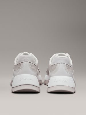 off white/gray morn trainers for women calvin klein