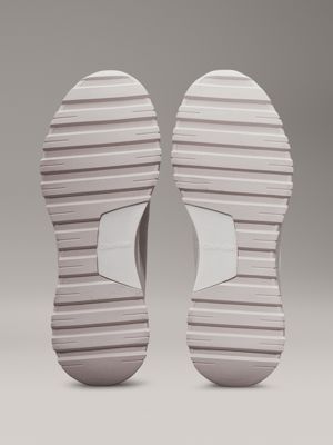 off white/gray morn trainers for women calvin klein