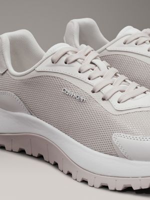 off white/gray morn trainers for women calvin klein