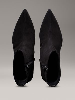 Calvin klein suede booties online