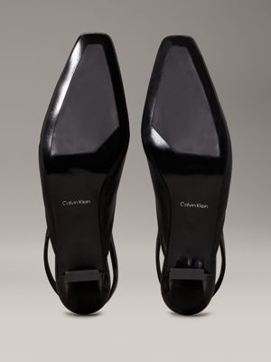 ck black slingback pumps for women calvin klein