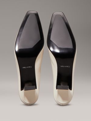 turtledove leather mule pumps for women calvin klein