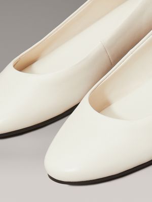 turtledove leather ballerinas for women calvin klein