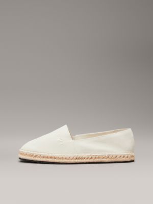 turtledove canvas espadrilles for women calvin klein