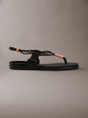 black harper - rope thong sandals for women calvin klein
