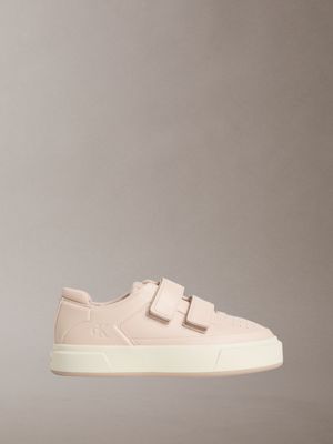 pink premier - signature velcro trainers for women calvin klein