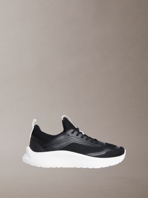 black zermatt - lightweight runner trainers for women calvin klein