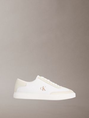 multi brooke - canvas signature logo trainers for women calvin klein