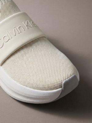 marshmallow ck volumax - slip-on runner sneakers für damen - calvin klein