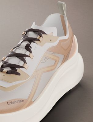 ck volumax - sneakers sovradimensionate light cashew/spanish villa/nomad da donne calvin klein