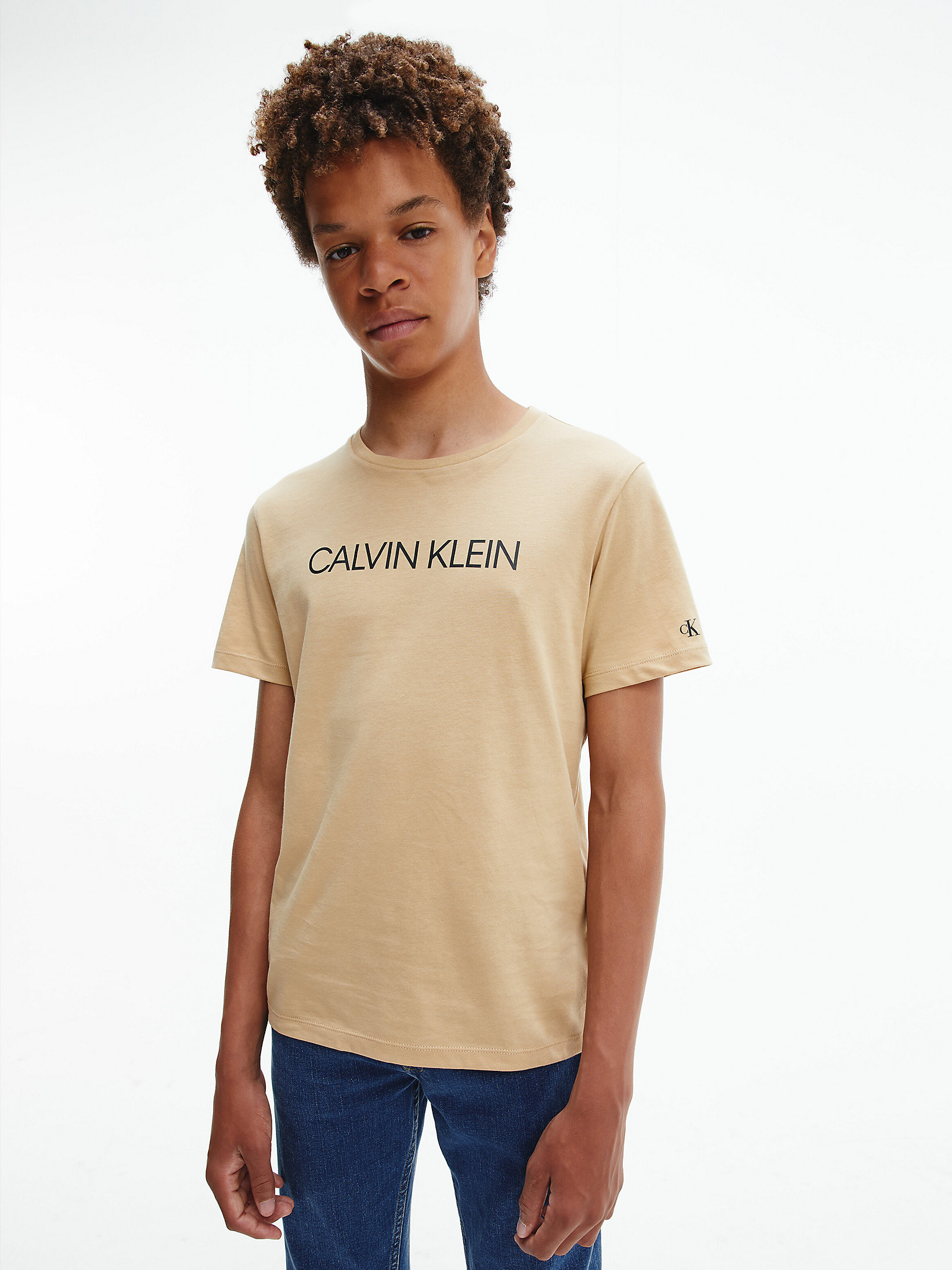 Organic Cotton Logo T-shirt Calvin Klein® | IB0IB00347AB0