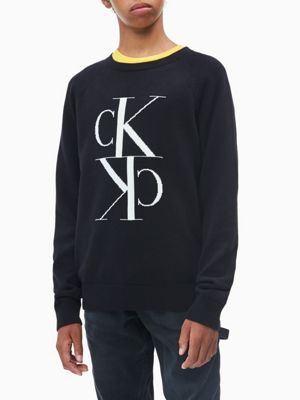 calvin klein logo jumper