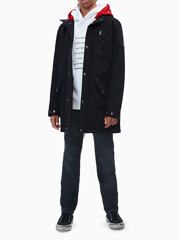 Mid Length Parka Coat Calvin Klein® | IB0IB00373BAE