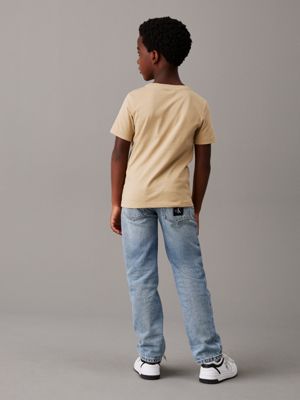 pelican / travertine 2 pack t-shirts for boys calvin klein jeans